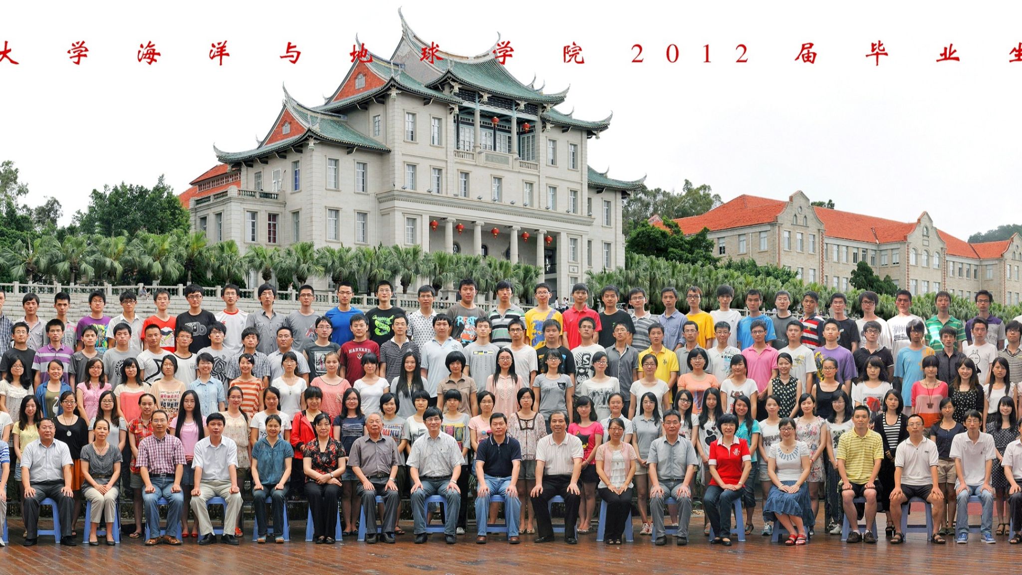 2012届必赢线路检测中心毕业合影