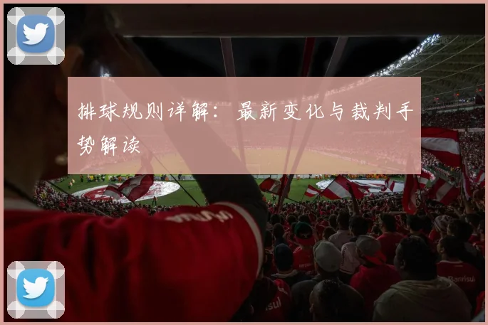排球规则详解：最新变化与裁判手势解读
